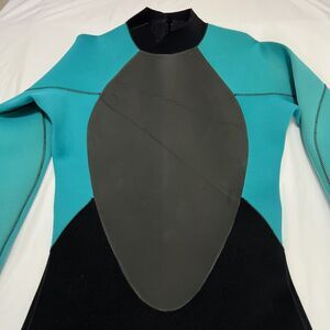 Realon Wetsuit Size XL Long Sleeve Scuba Neoprene 3/4mm Full Suit Back Zip